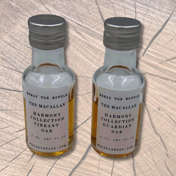 Macallan Harmony Smagesæt – Guardian Oak & Vibrant Oak (2×2 cl) Flasker