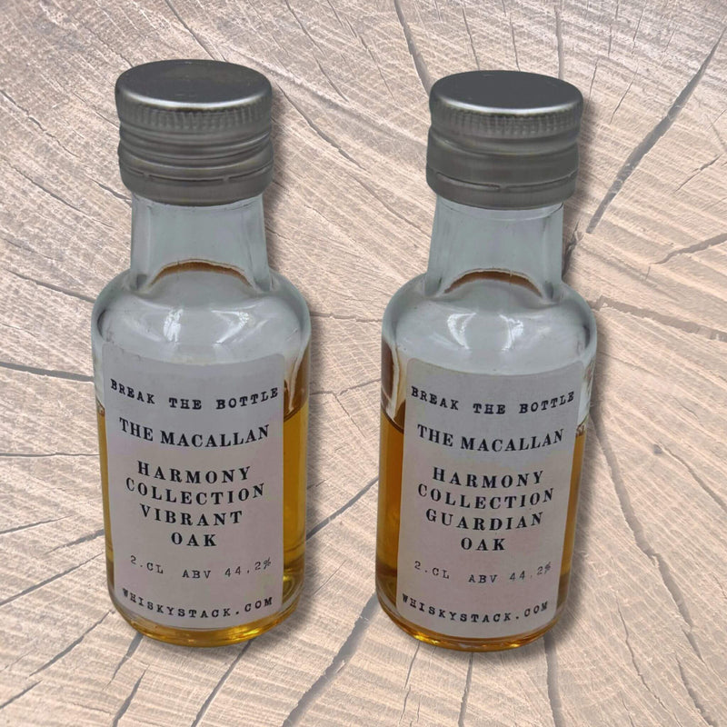 Macallan Harmony Smagesæt – Guardian Oak & Vibrant Oak (2×2 cl) Flasker