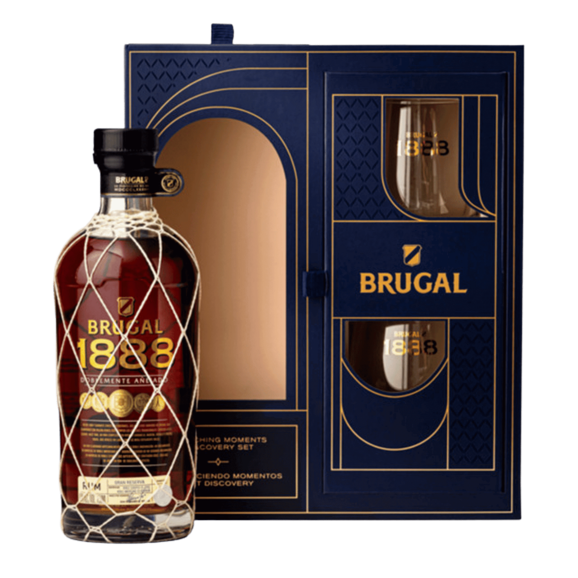BRUGAL 1888 ラム酒 700ml 外箱付き Brugal-1888-Rom-Giftpack-