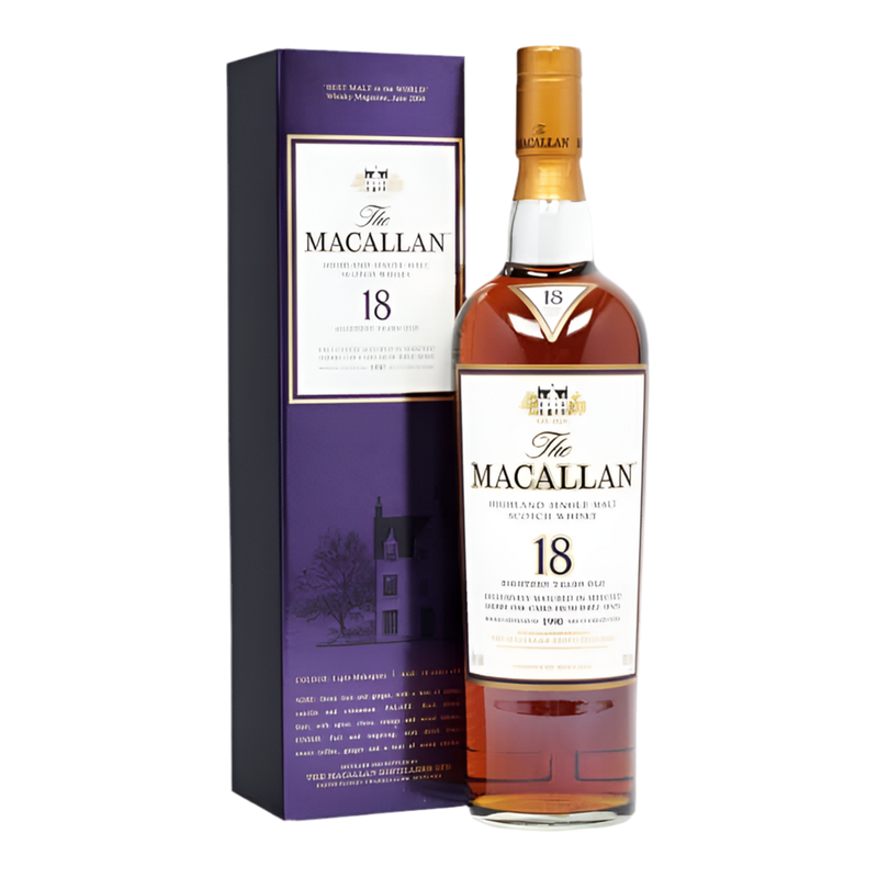 Macallan 18 Year Old - Sherry Oak - 1990