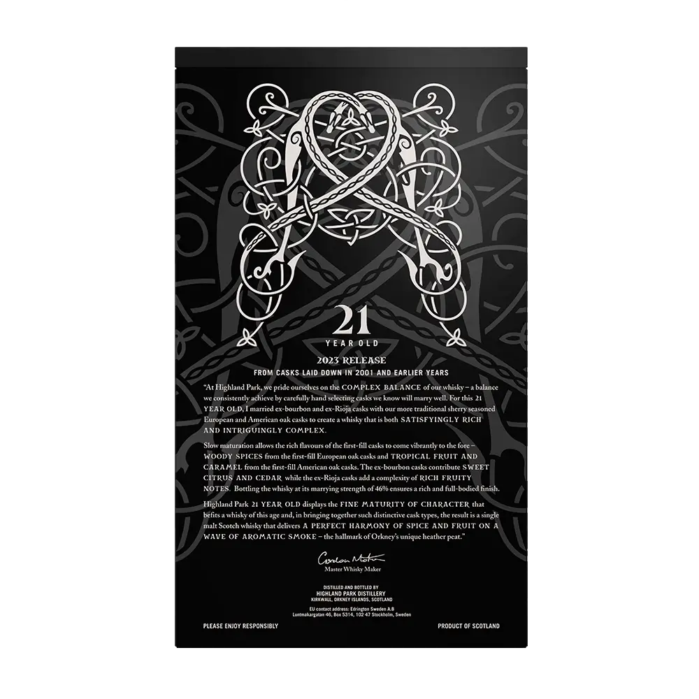 Highland Park 21 Year Old - 2023 Release