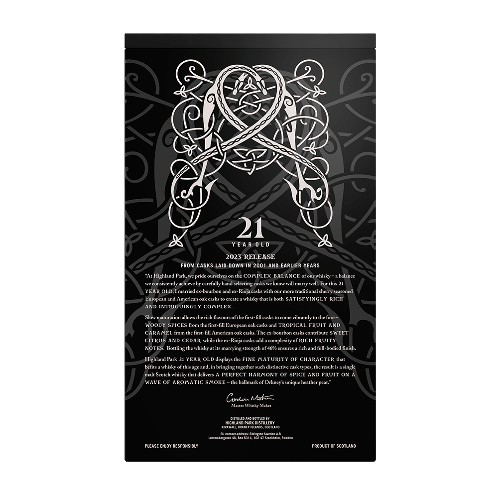 Highland Park 21 Year Old (2023 release)