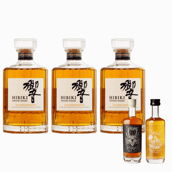 Hibiki 3-Pak Tilbud + Gratis Stauning Whisky Smagssæt