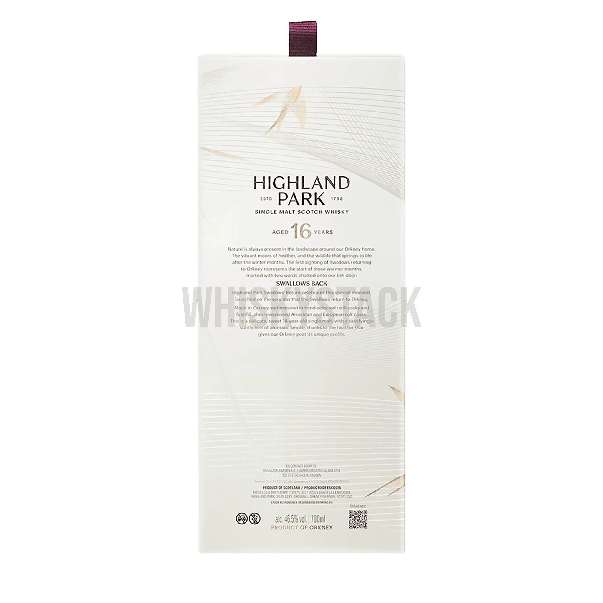 Highland Park Swallow’s Return 16 Year Old
