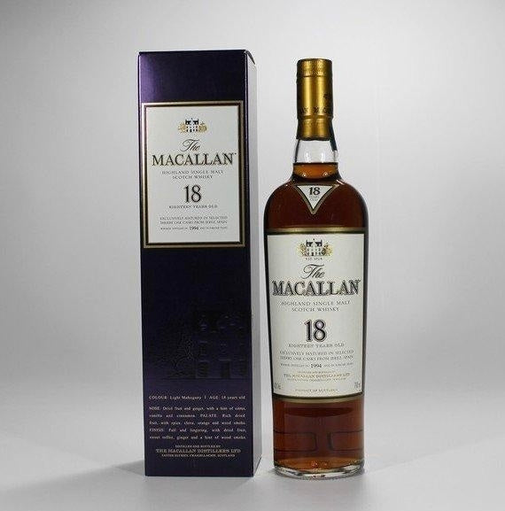 Macallan 18 Years Old Sherry Oak - 1994
