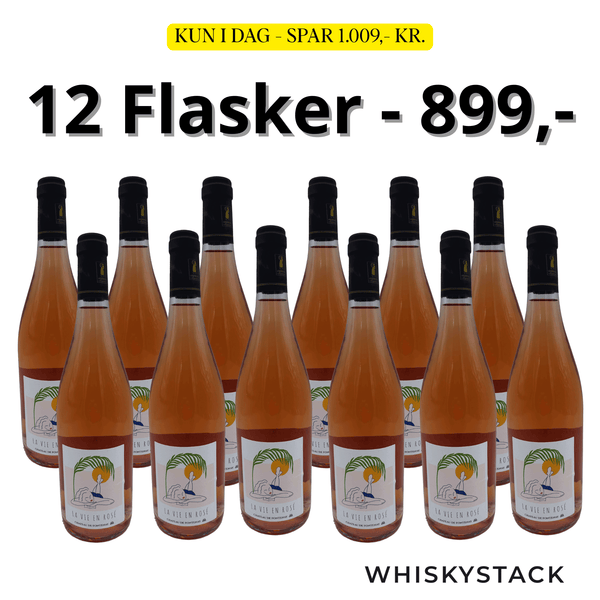La Vie en Rosé - 12 Flasker Unikt Tilbud Kun I Dag