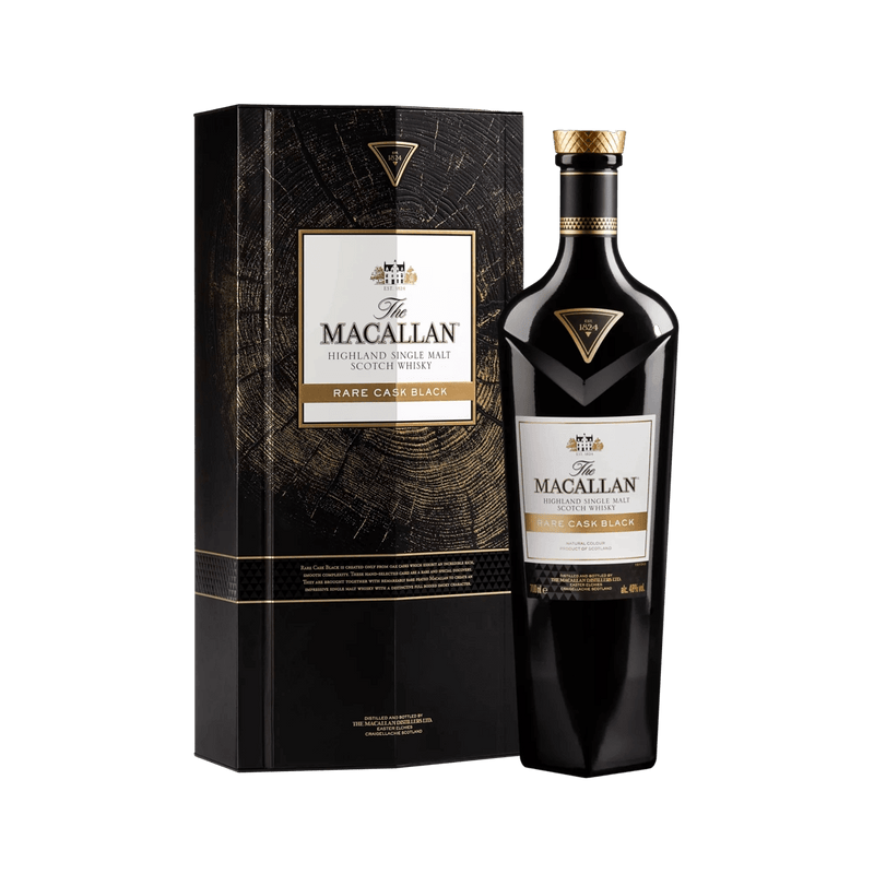 The Macallan Rare Cask Black Box og Flaske