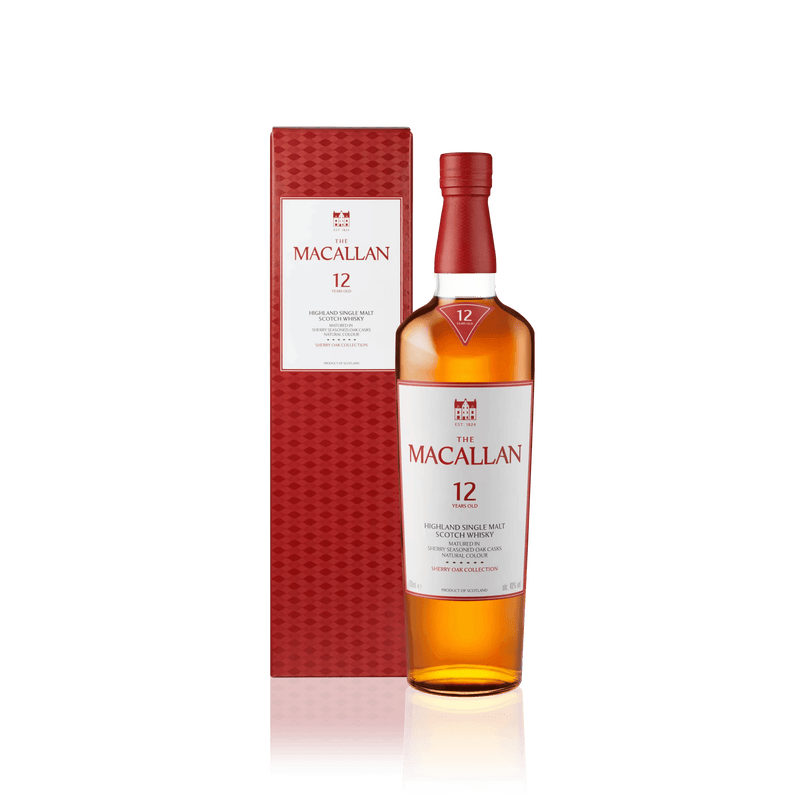 Macallan 12 Years Old Sherry Oak - New Design