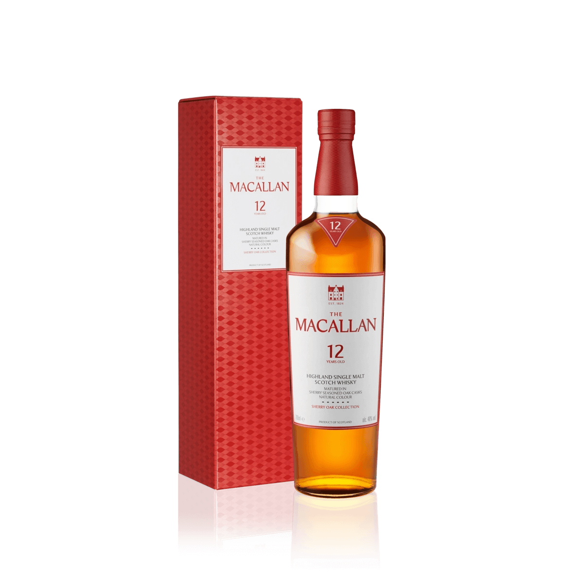 Macallan 12 Years Old Sherry Oak - New Design