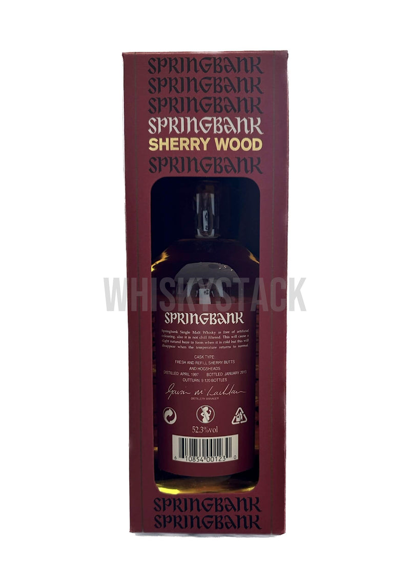 Springbank 17 Year old Sherry Wood 2015