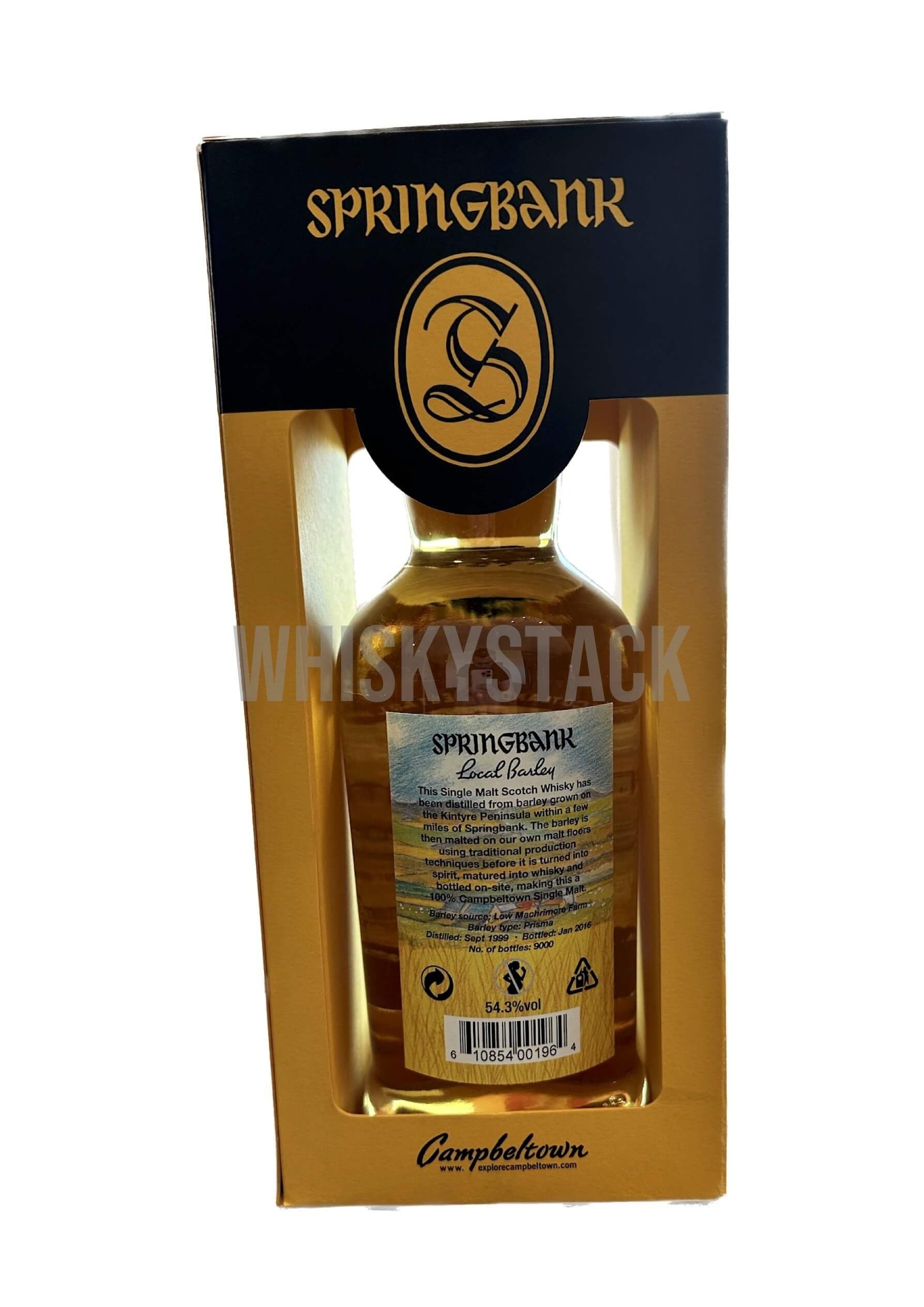 Springbank Local Barley 16 Years old 2016