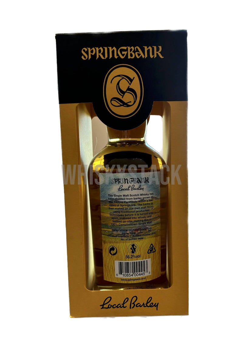 Springbank Local Barley 10 Year old 2019 er en whisky, der vil tage dine sanser med på en uforglemmelig rejse. Med kun 9.000 flasker produceret er denne flaske ikke blot en smagsoplevelse, men også en potentiel investering.