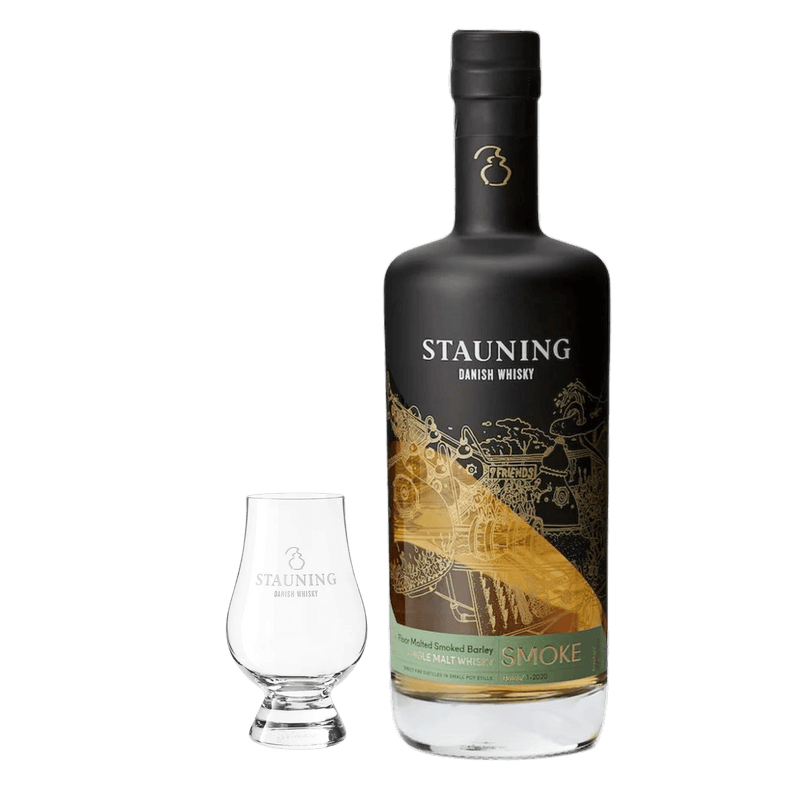 Stauning Smoke – Mildt Røget Whisky med Gratis Stauning Glas