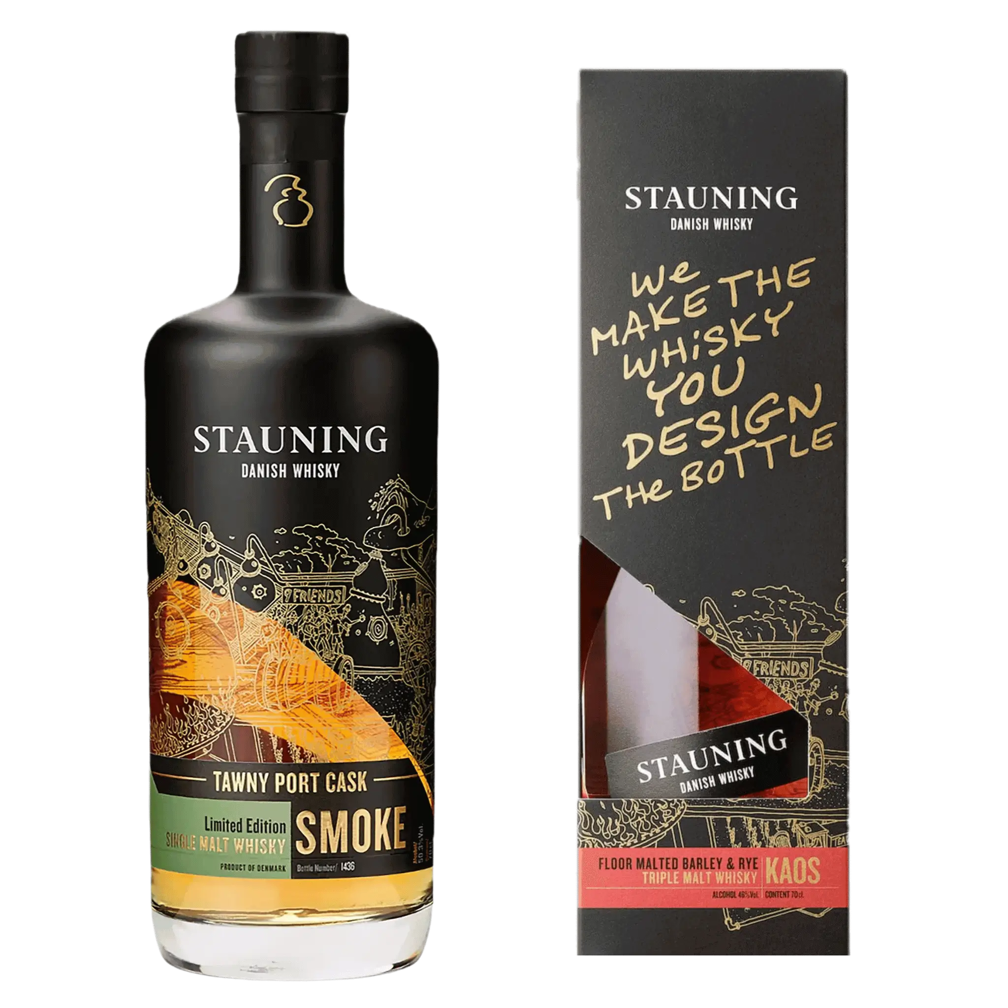 Stauning Kaos Design Your Edition og Stuning Smoke Tawny Port Finish