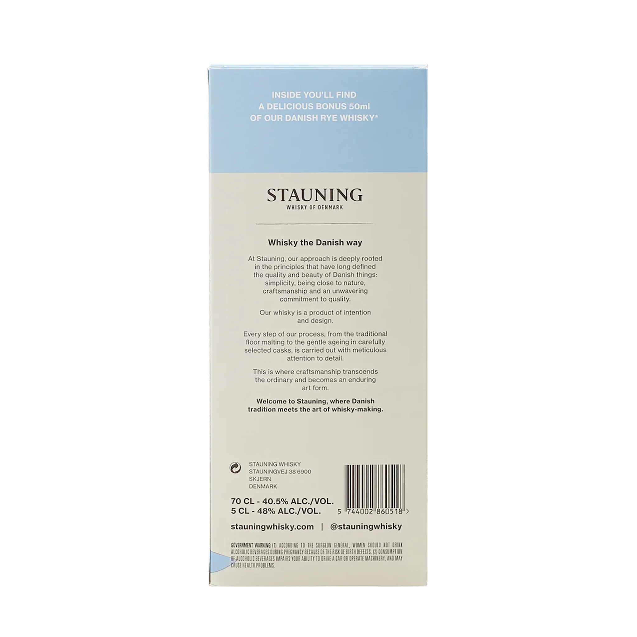 Stauning HØST Gavesæt – Dansk Whisky med Dybde, Balance og Karakter