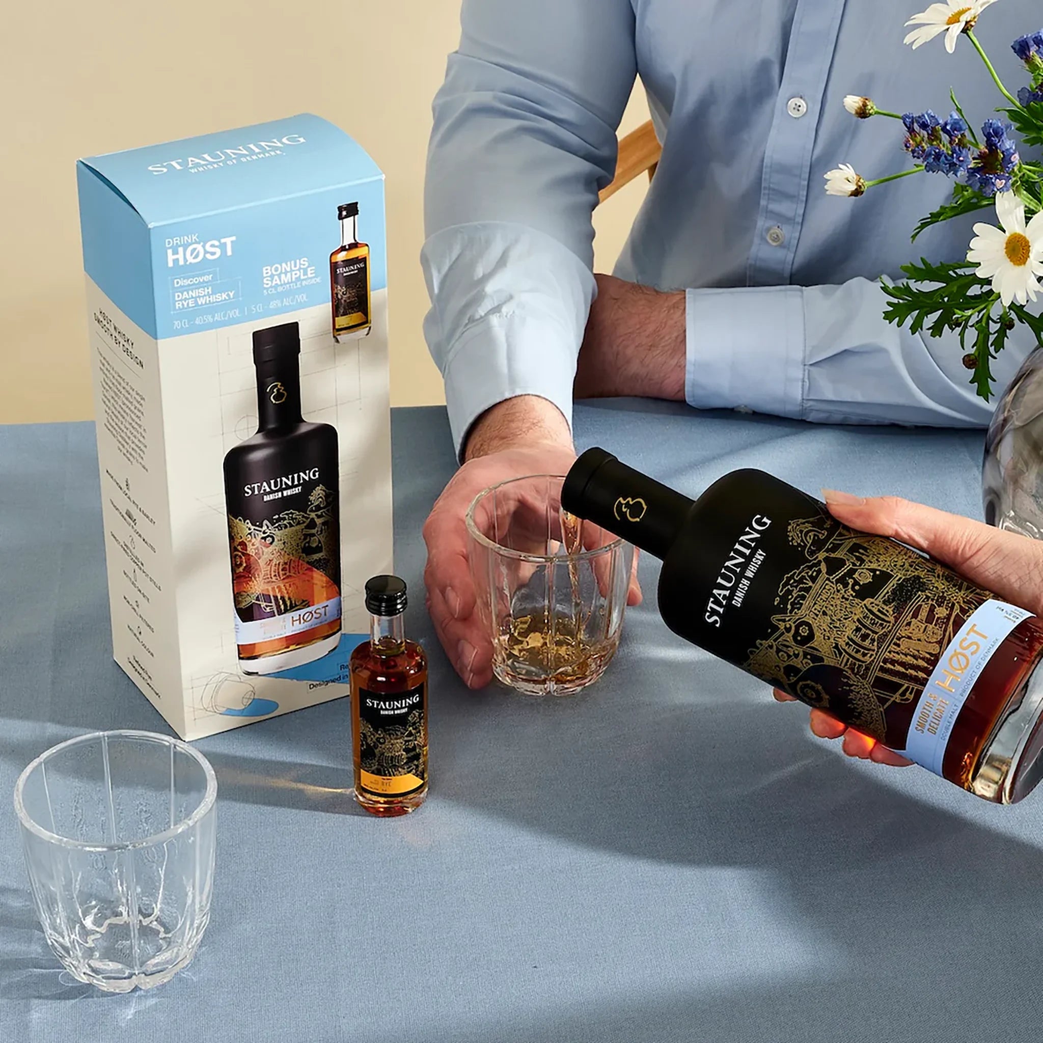 Stauning HØST Gavesæt – Dansk Whisky med Dybde, Balance og Karakter