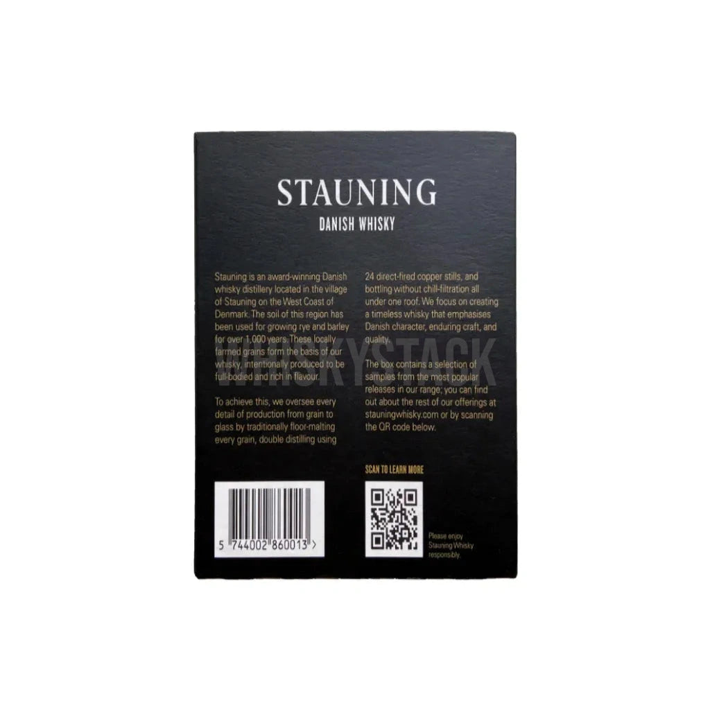 Oplev Stauning Whiskys Essens med 3x5cl Smagesæt