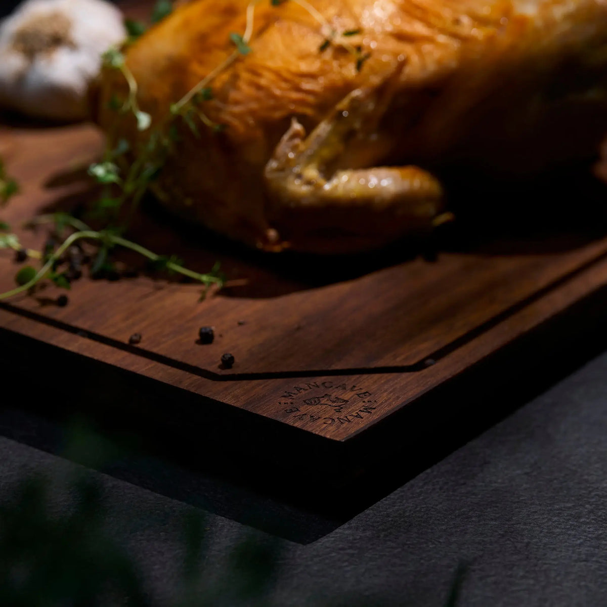 The Mancave Chef's Cutting Board