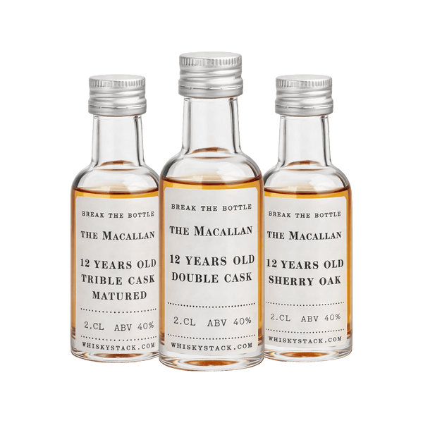 The Macallan 12 Double Cask 700ml 3本セット Macallan 12 Year Trio Tasting Set – Triple, Sherry & Double Cask