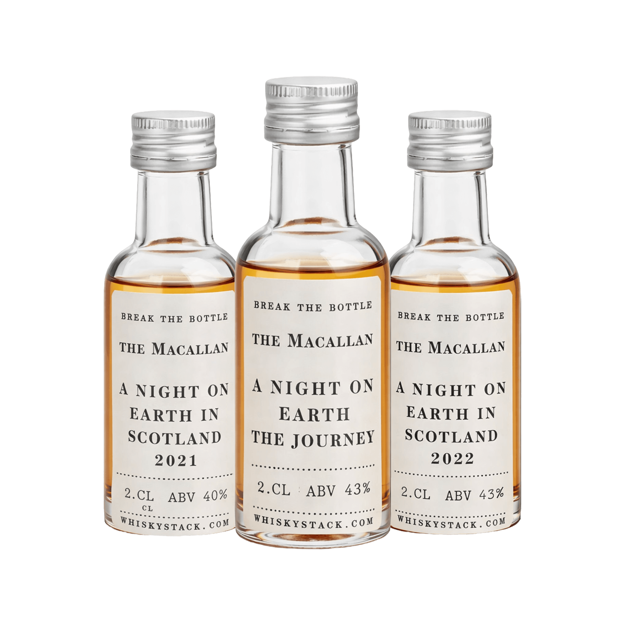 The Macallan A Night On Earth - Eksklusivt Smagssæt