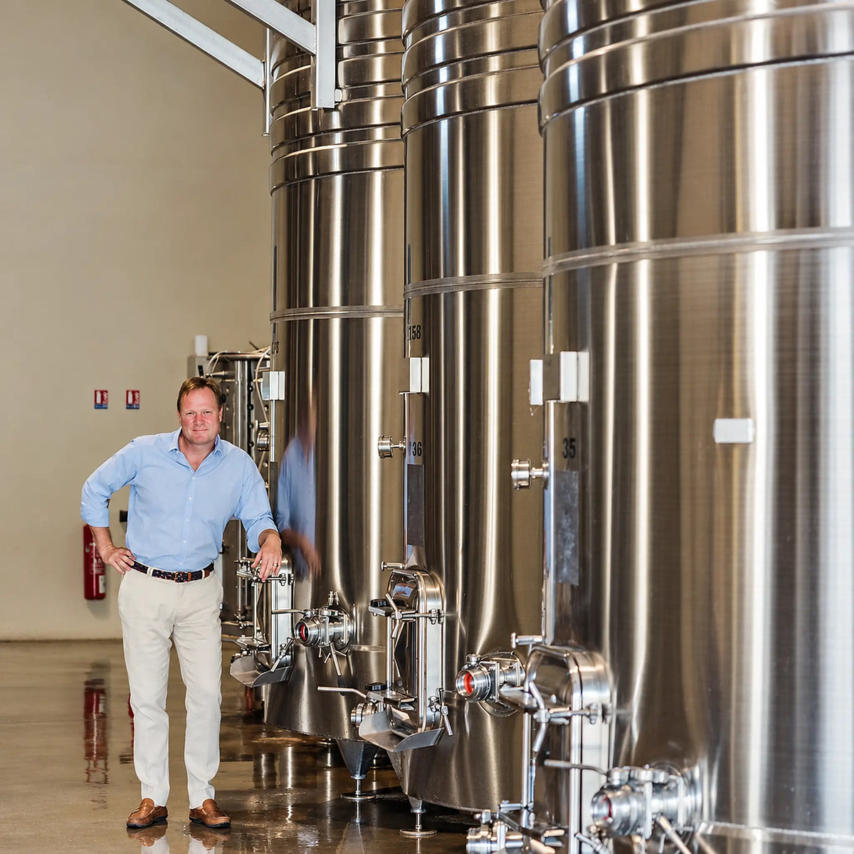 Chateau Canet Steel Barrels