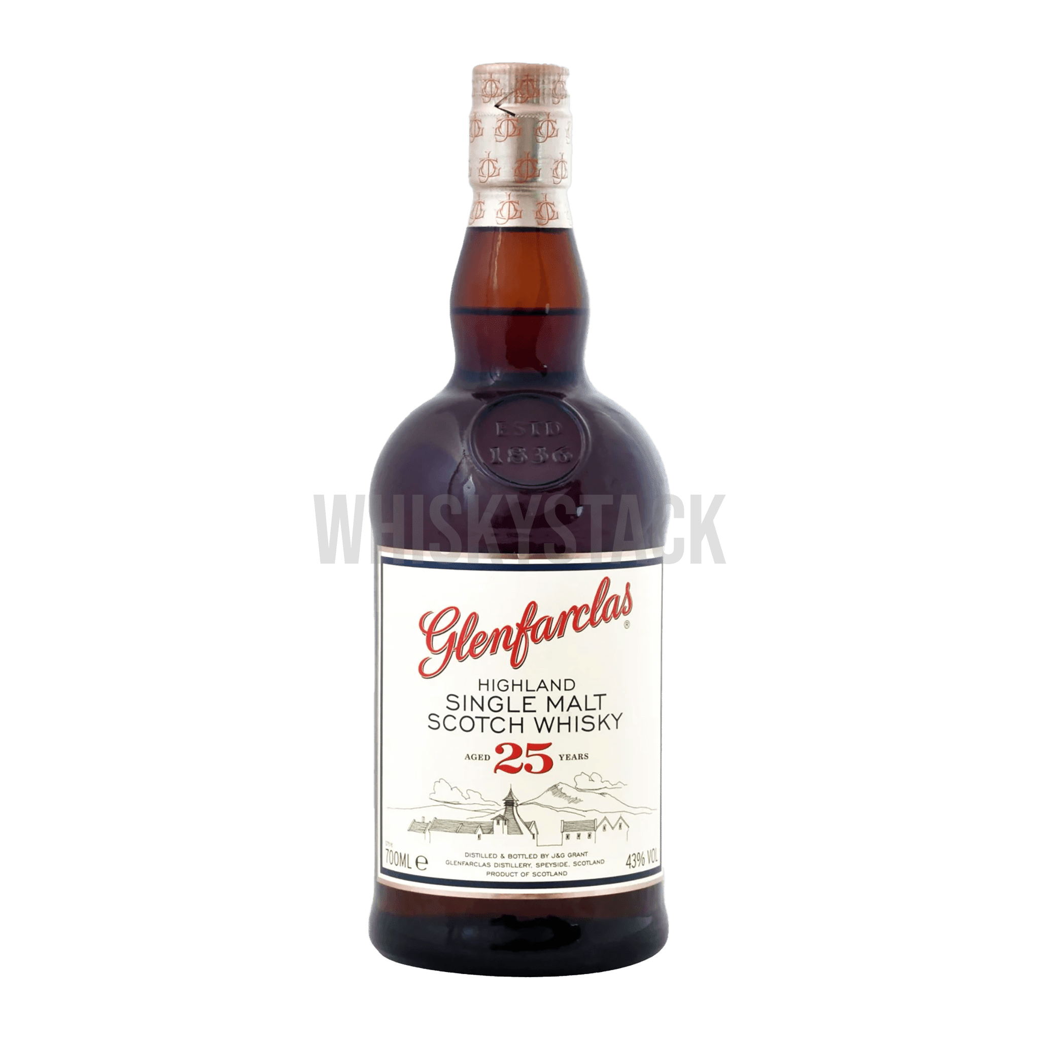 Glenfarclas 25 Years Old - Bottle Front