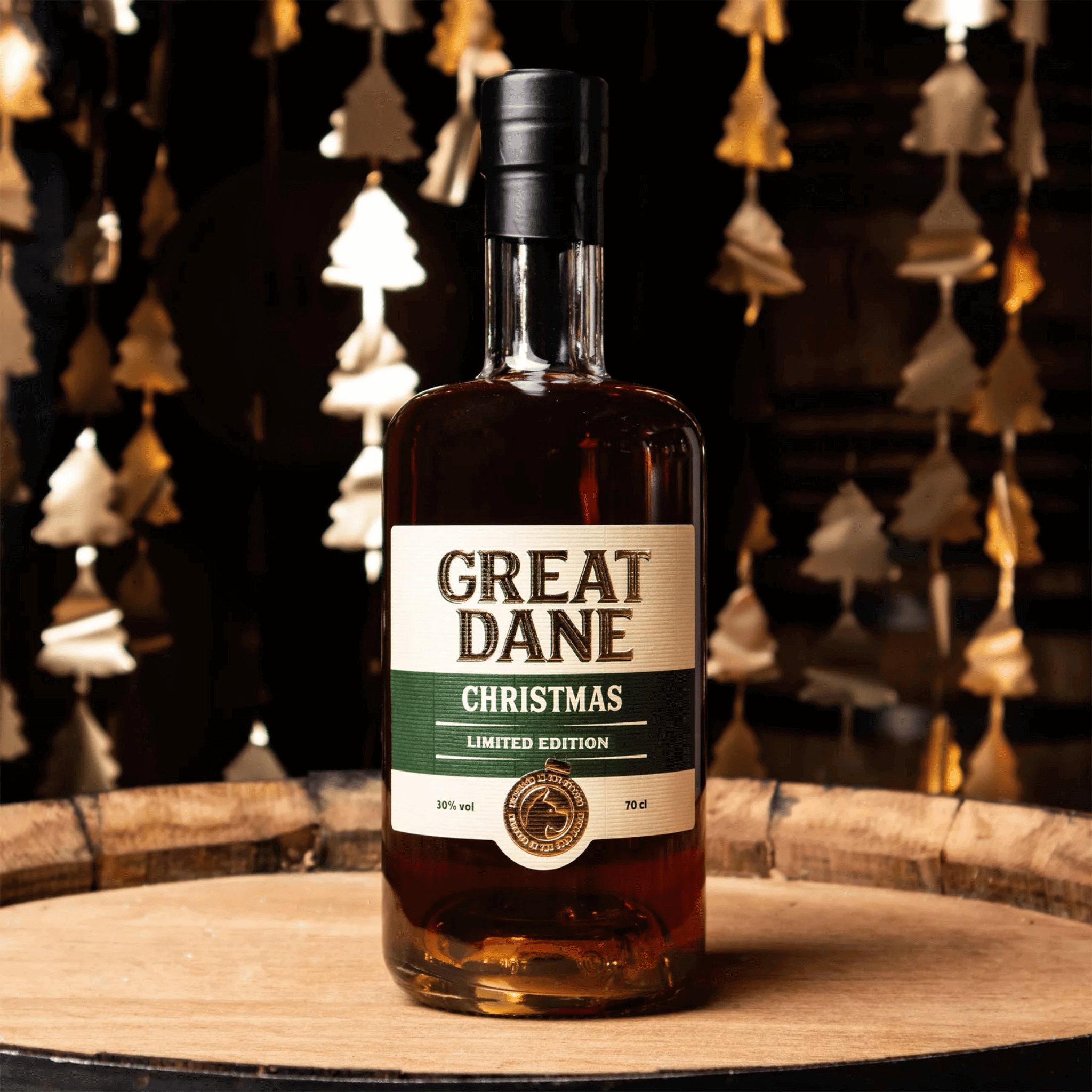 Great Dane Christmas Rom – Dansk, krydret juleedition Jule Billede