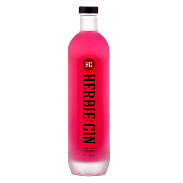 Herbie Pink Gin – Dansk pink gin med hindbær & tranebær