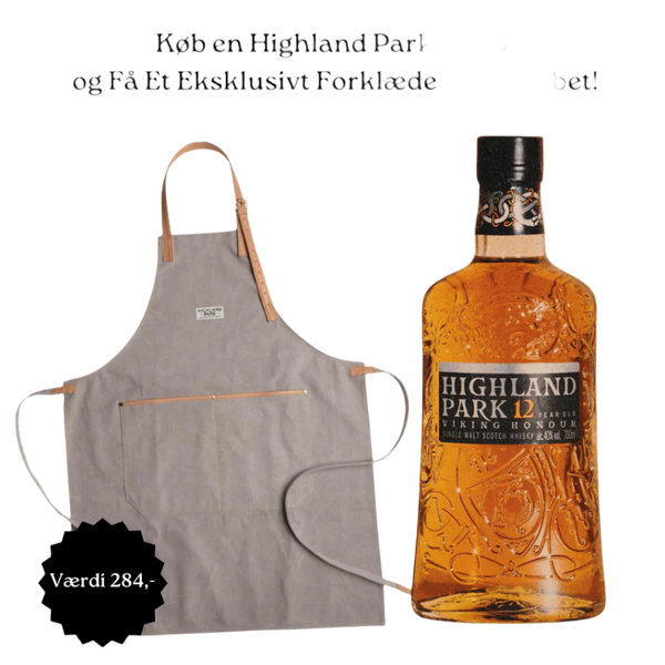 Køb Highland Park 12 YO + Gratis Eksklusivt Forklæde