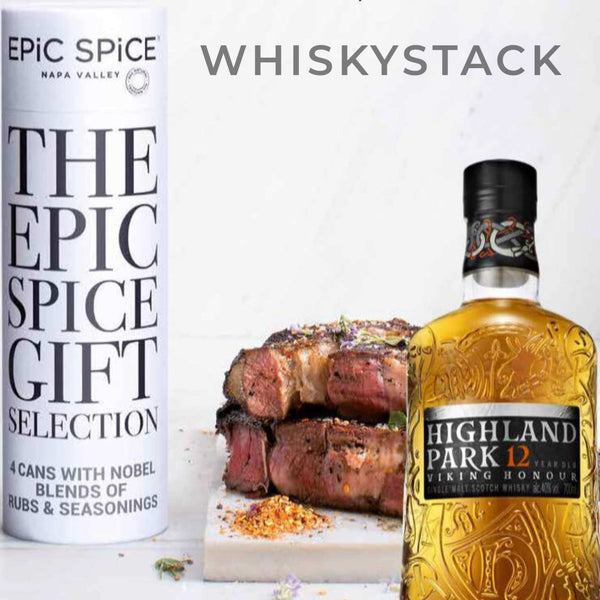 Highland Park 12 Years Old Whisky + Gratis EPiC Premium BBQ Krydderi