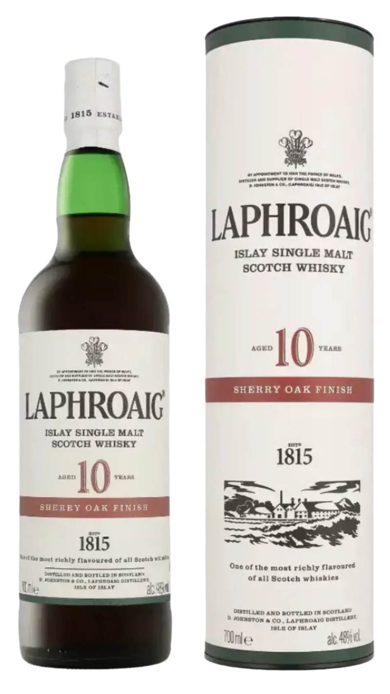 Laphroaig 10 YO Sherry Cask Finish – En Intens og Uforglemmelig Whiskyoplevelse