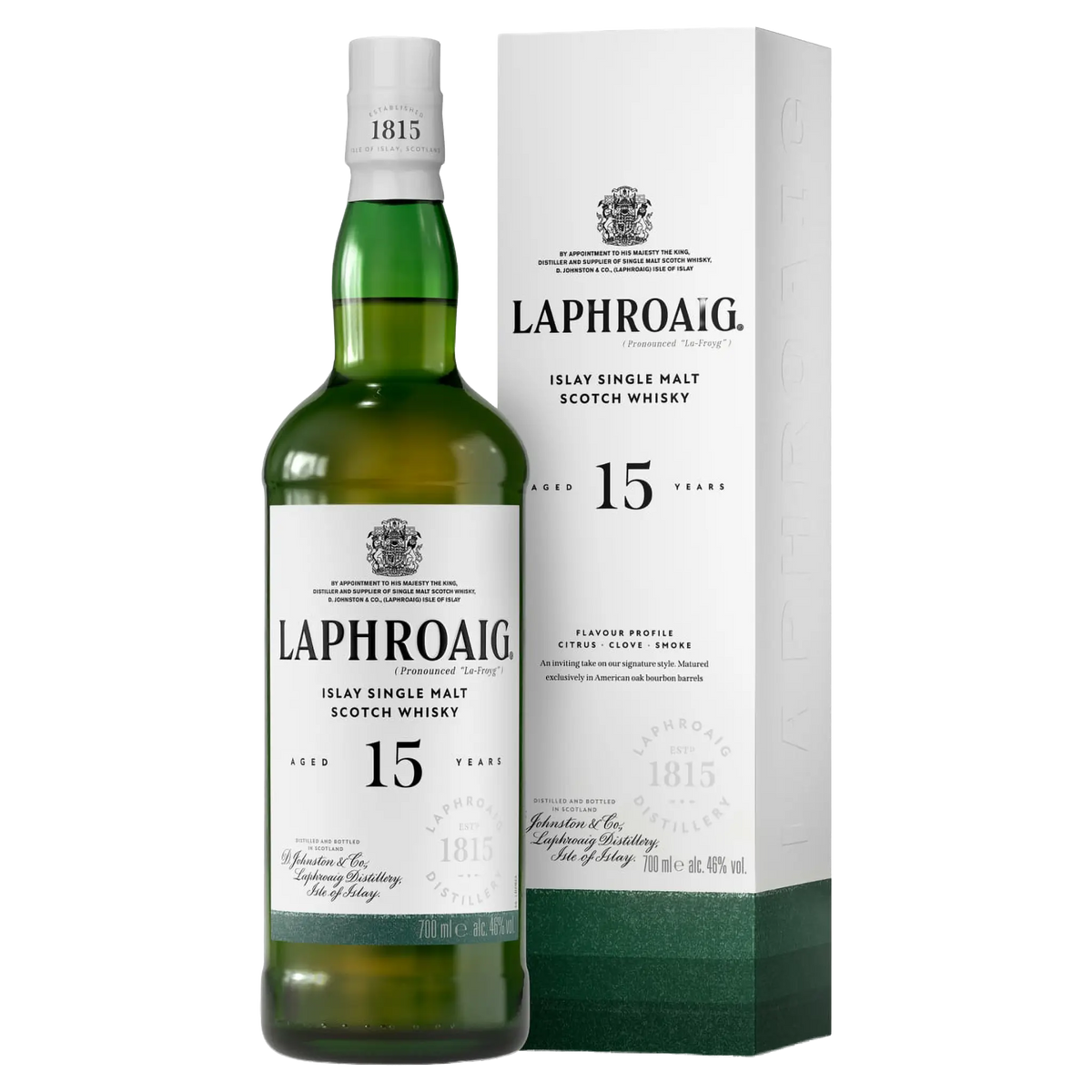 Laphroaig 15 Years Old Islay Single Malt Whisky