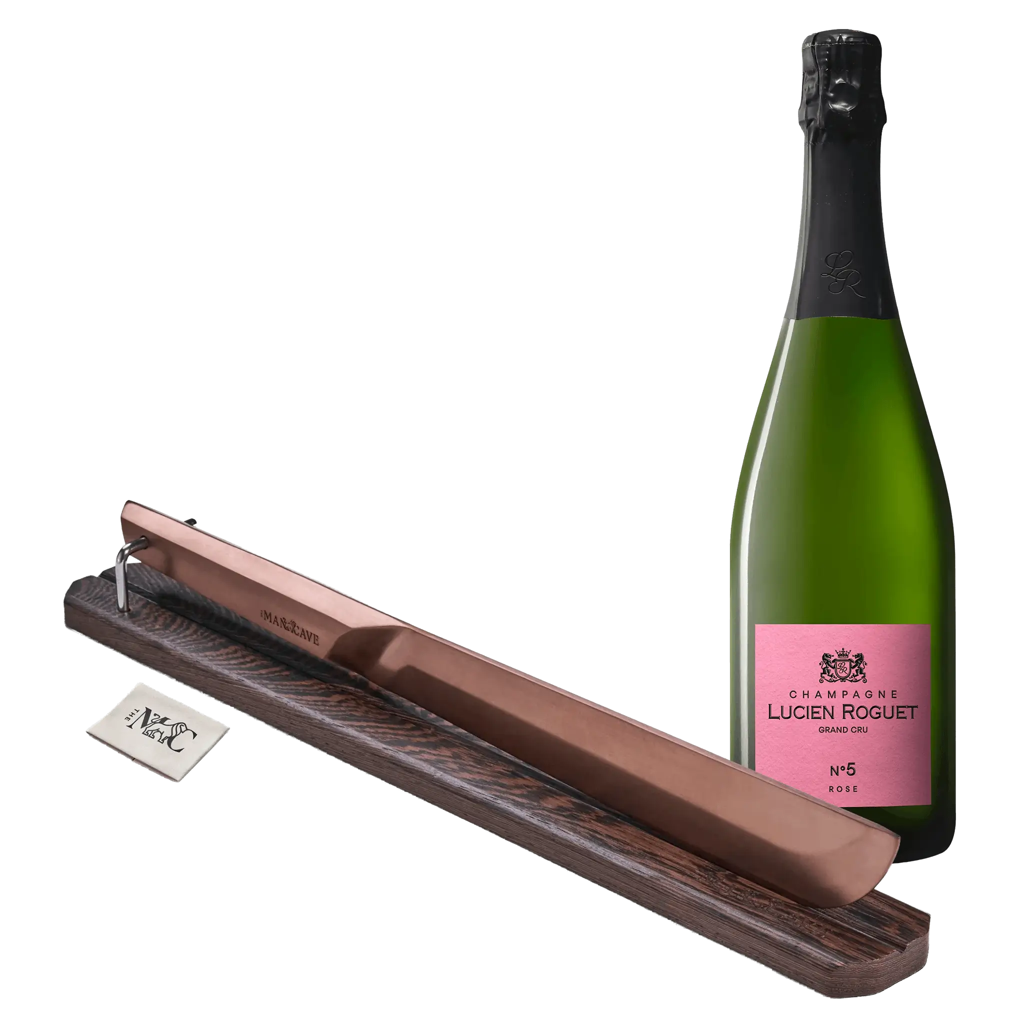 Lucien Roguet No. 5 Rose + Champagne Saber Rose Gold