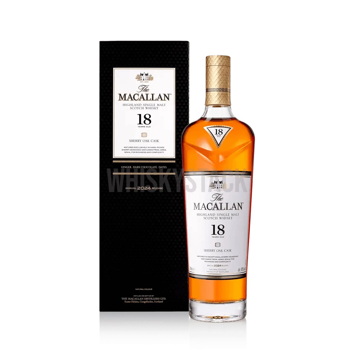 Macallan 18 Year Old Sherry Oak 2023 - Exclusive Single Malt