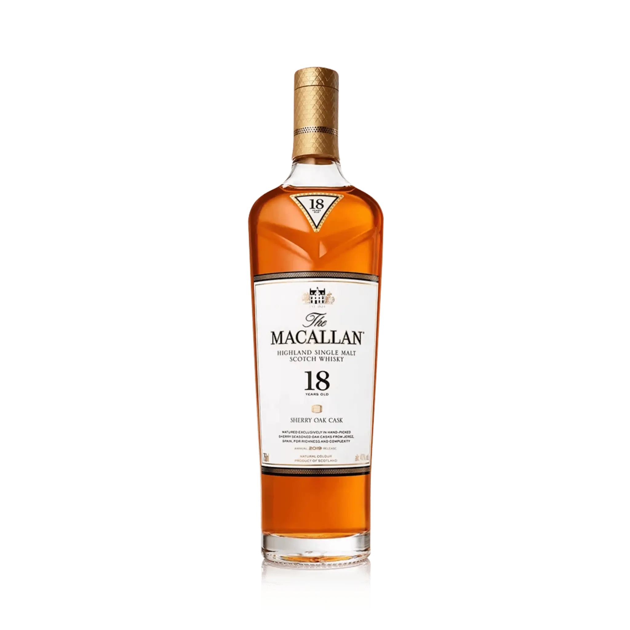 Macallan 18 Years Old Sherry Oak 2019 Flaske