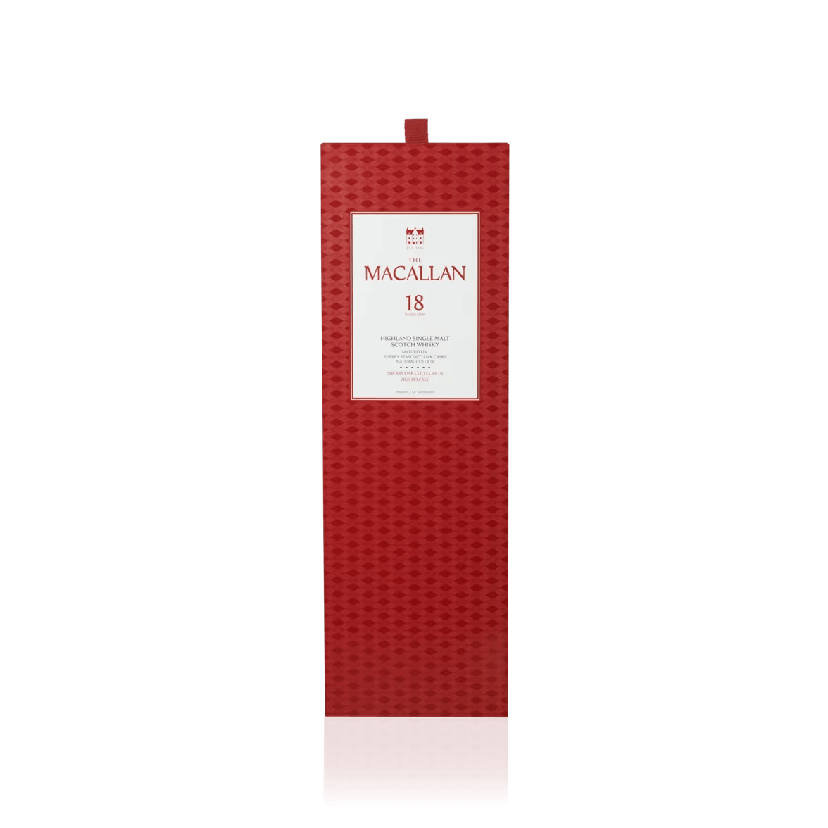 The Macallan Sherry Oak 18 YO 2025 – Single Malt Whisky Boks
