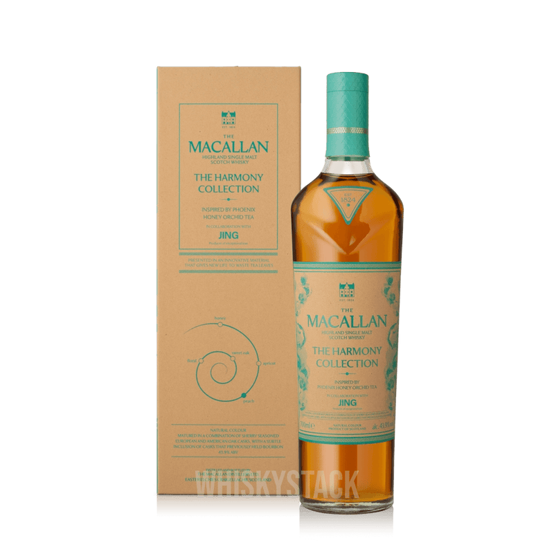 Macallan Harmony Collection – Jing Tea Edition Flaske og Boks