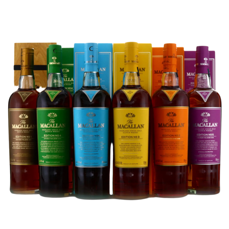 The Macallan Edition 1-6 - Eksklusivt Limited Edition Smagnings Sæt