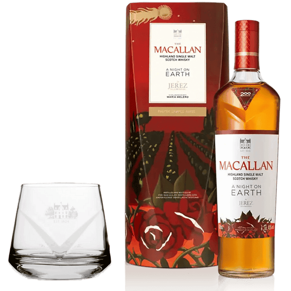 The Macallan A Night On Earth – Jerez + Gratis Macallan Whisky Glas