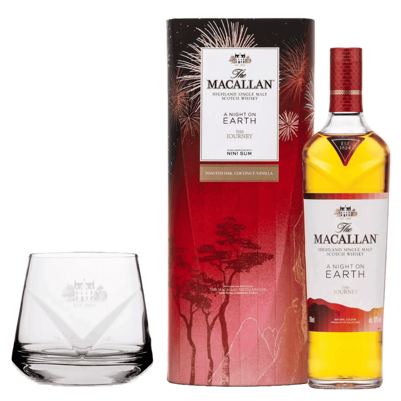 The Macallan A Night On Earth – The Journey + Gratis Macallan Whisky Glas