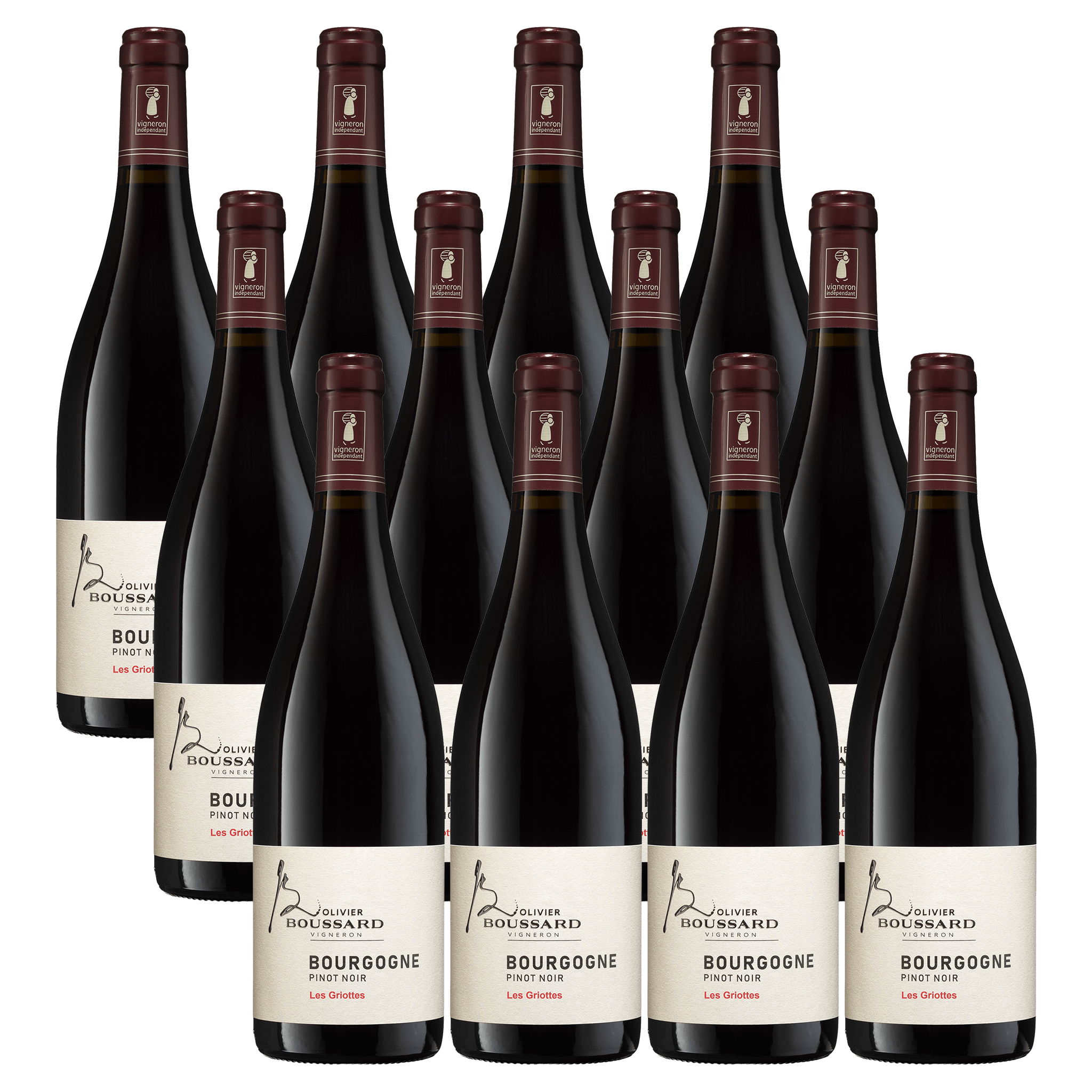 Domaine Boussard Bourgogne Pinot Noir Cuvée Les Griottes 2023 12 bottles