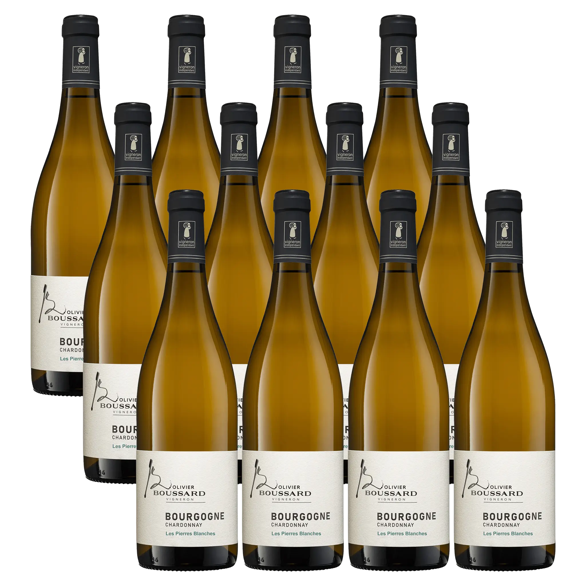 Domaine Boussard Bourgogne Chardonnay Cuvée Les Pierres Blanches 12 bottles