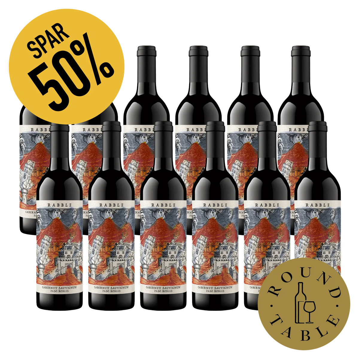 12 fl. Rabble 2023 Cabernet Sauvignon (Round Table)