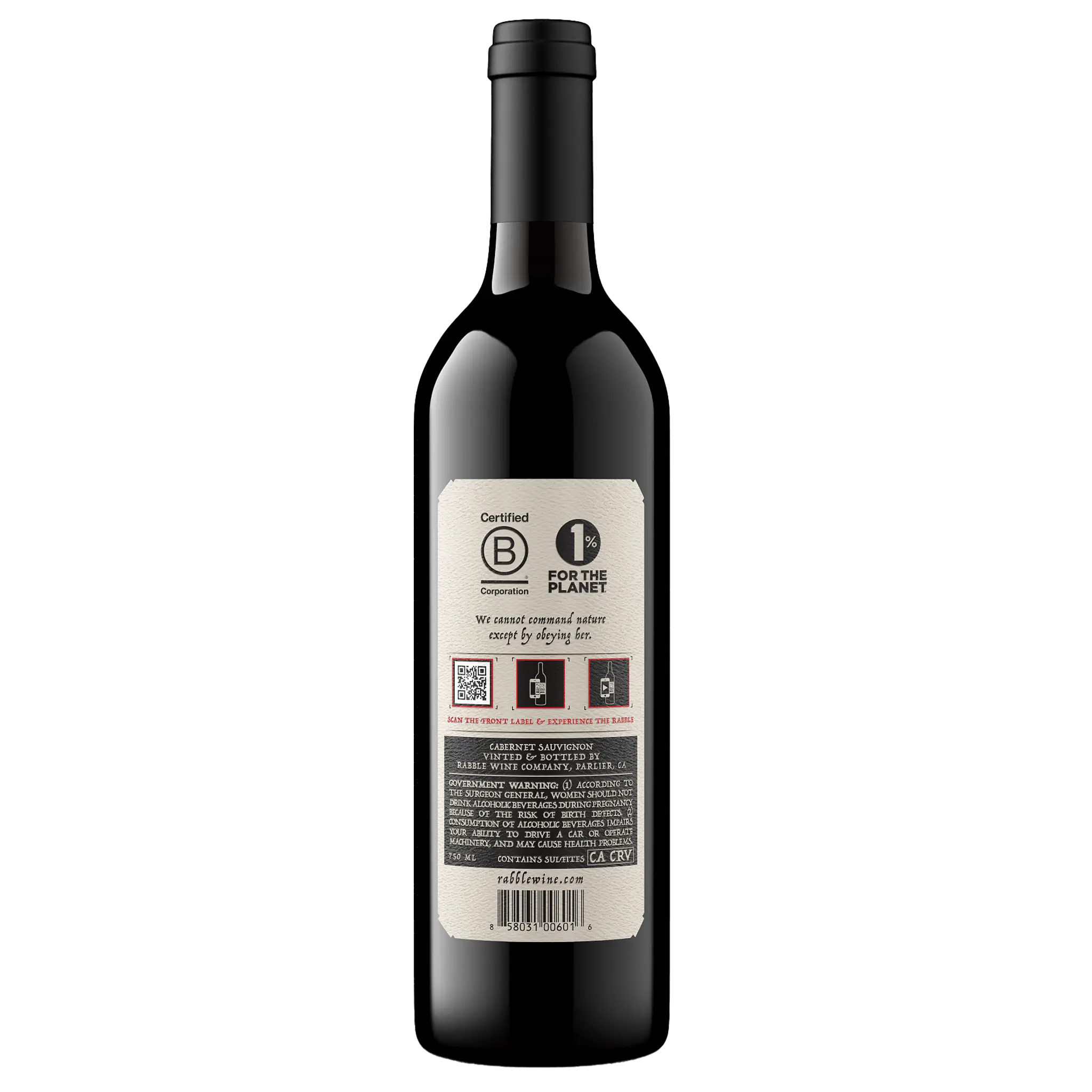 Rabble 2023 Cabernet Sauvignon Flaske Bag