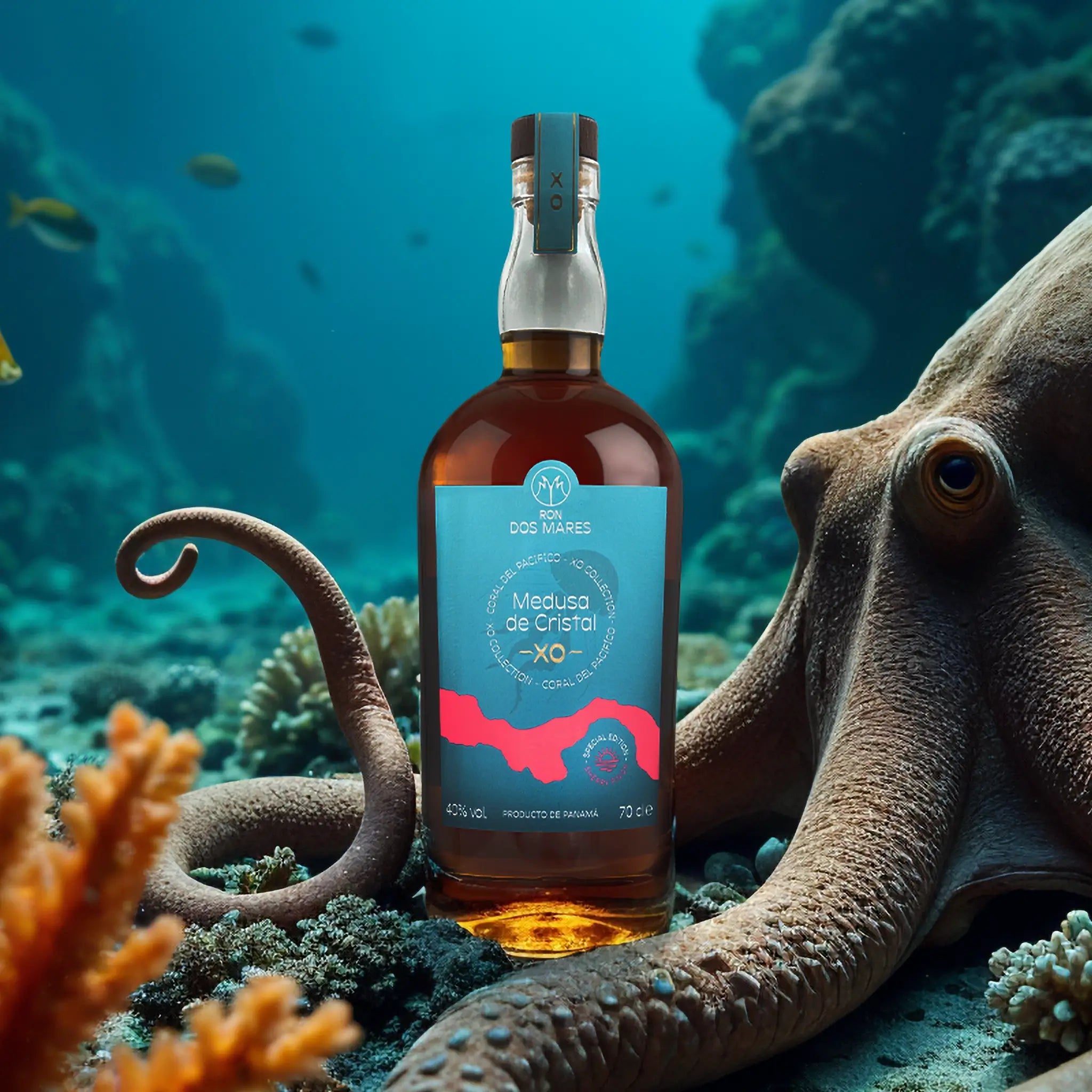 Ron Dos Mares Medusa de Cristal XO Panama Rom Ocean