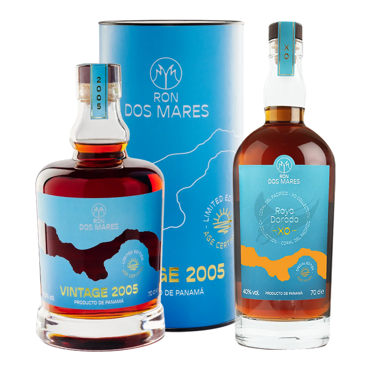Ron Dos Mares Vintage 2005 Limited Edition 19 år + GRATIS Raya Dorado XO