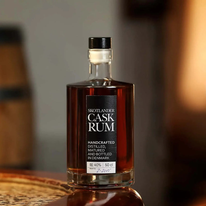 Skotlander Cask Rum – Dansk Fadlagret Rom i Verdensklasse