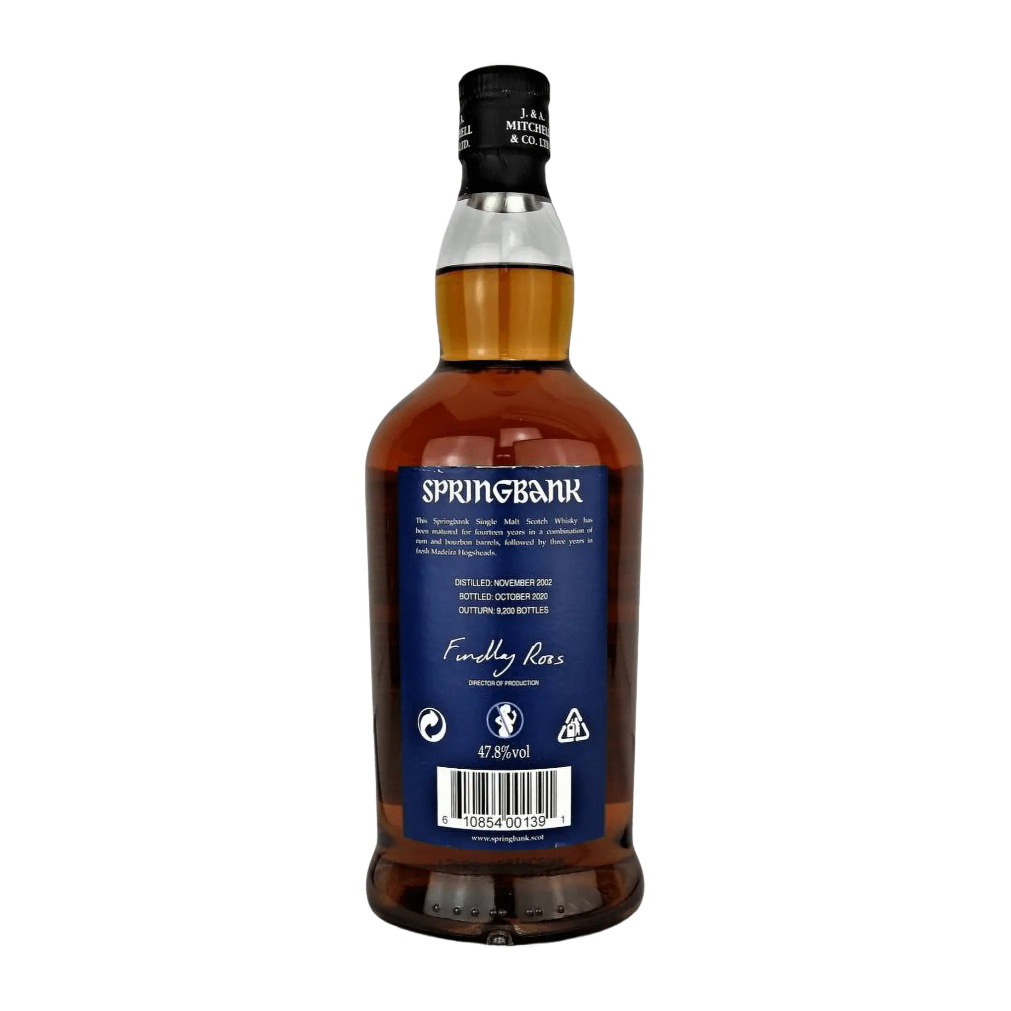Springbank 17 Year Old Madeira Wood 2020 Whisky Whiskystack Back