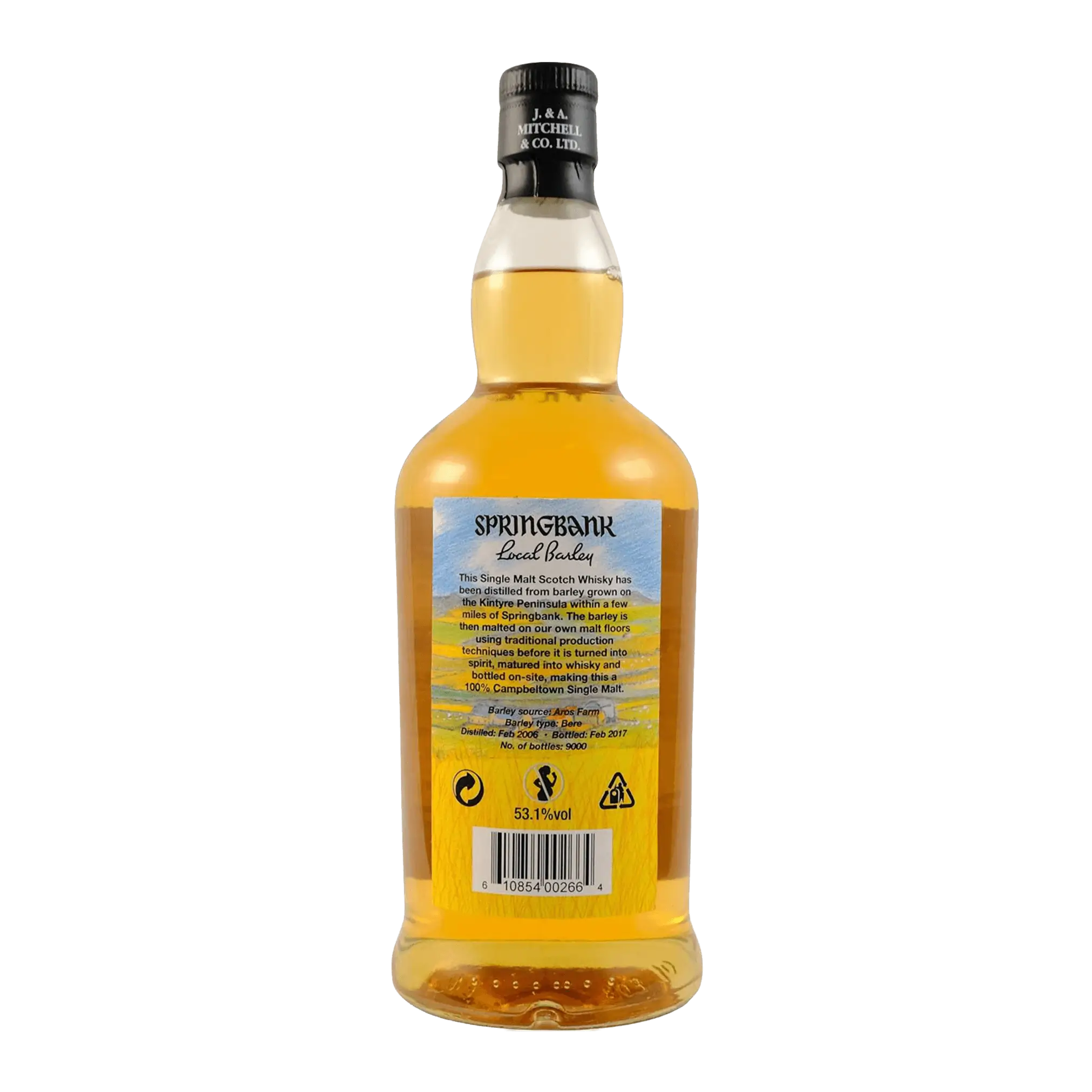Springbank Local Barley 11 Year Old 2017 Whisky Whiskystack Back