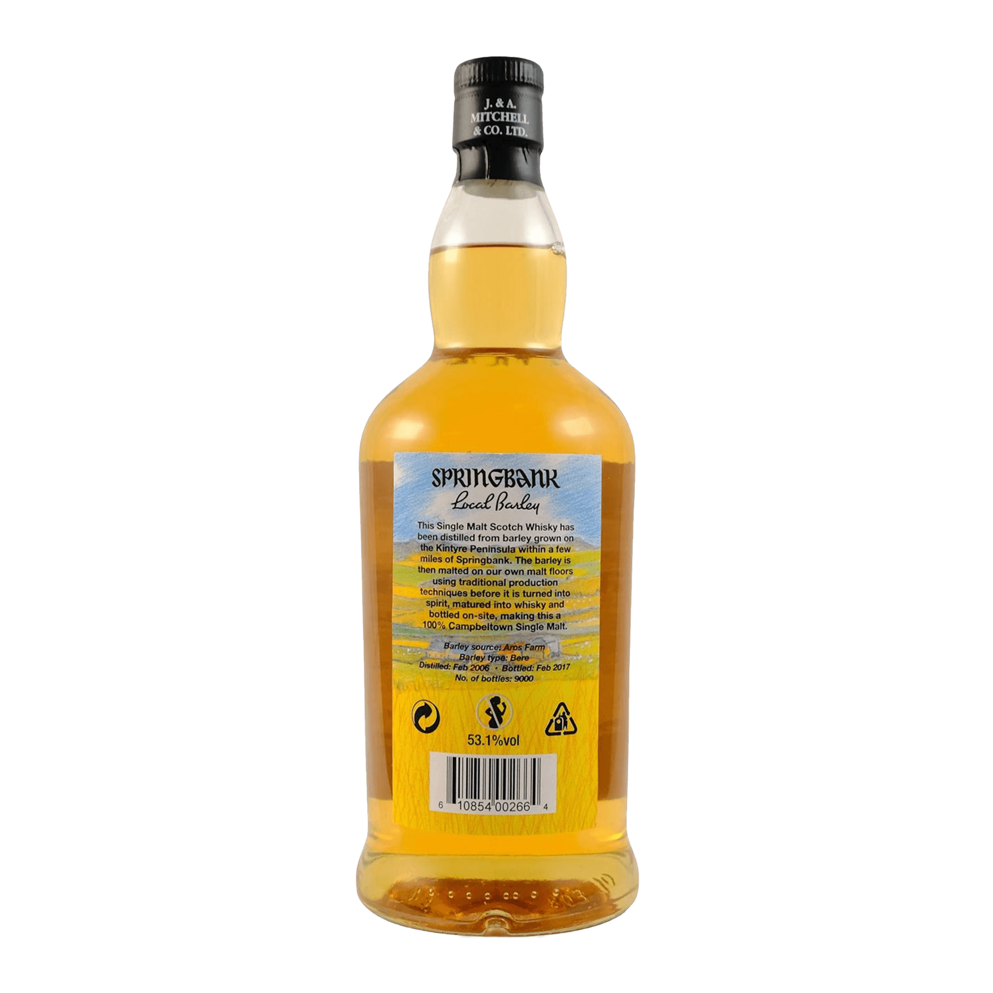 Springbank Local Barley 11 Year Old 2017 Whisky Whiskystack Back